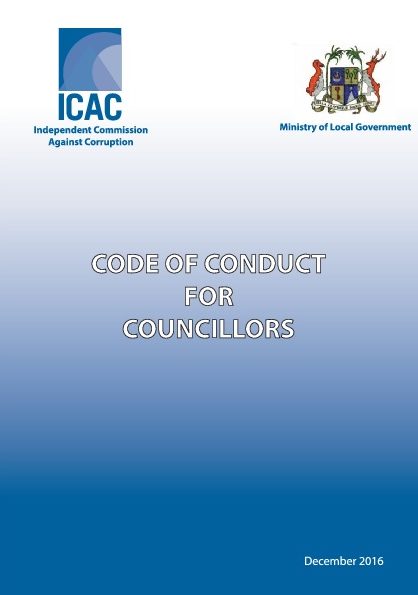 Code of Conduct for councillors
